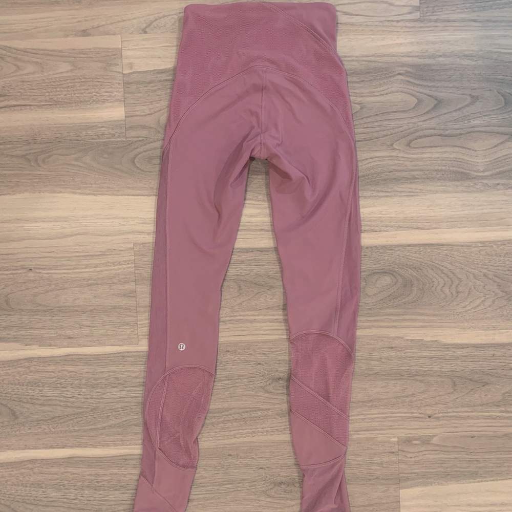 Lululemon Athletica Pink Seamless Leggings